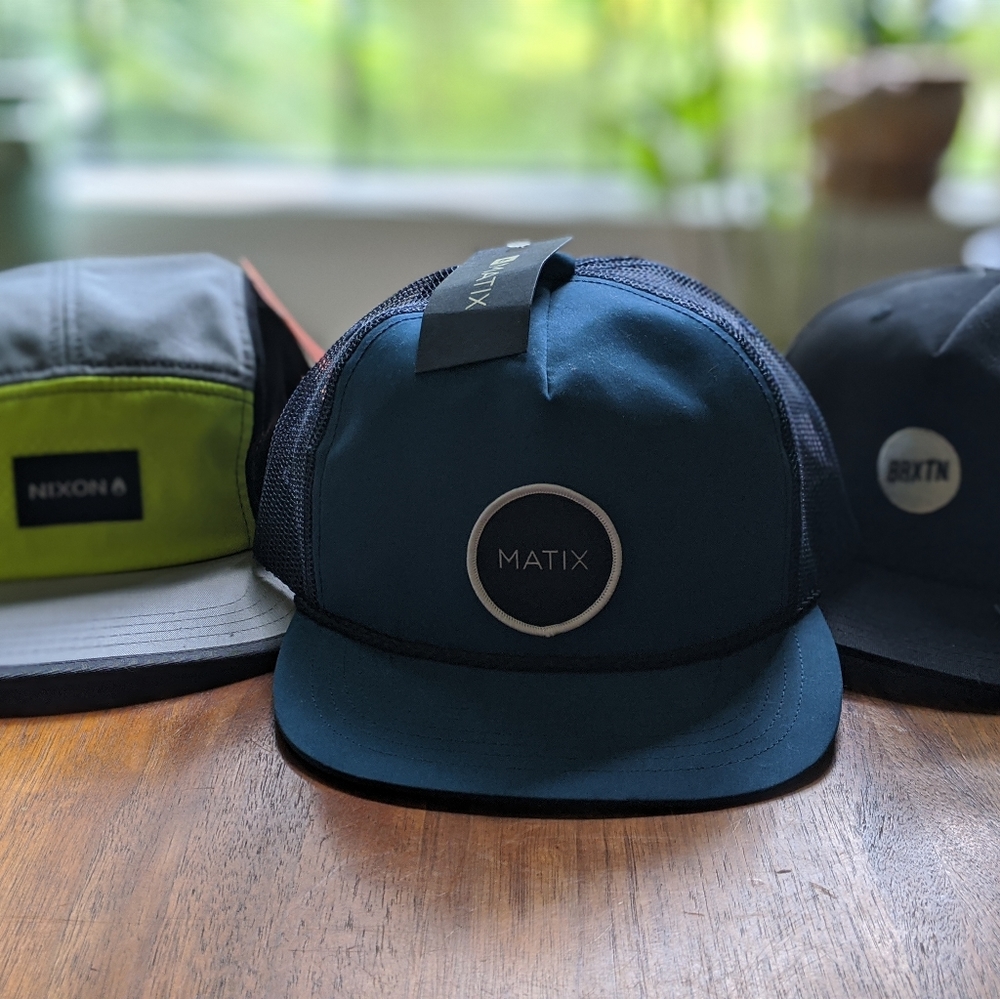 Brand New, tags attached caps!